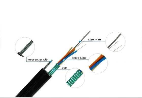 GYTC8S Figure 8 Shape Cable 144 Core Self Support Armored fiber optic fiber outdoor cable