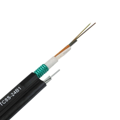 6 Core GYTC8S Outdoor Fiber Optic Cable Multi Mode Armored 6 Core Fiber Optic Cable