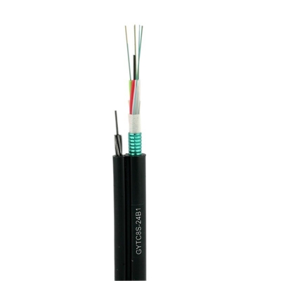 6 Core GYTC8S Outdoor Fiber Optic Cable Multi Mode Armored 6 Core Fiber Optic Cable