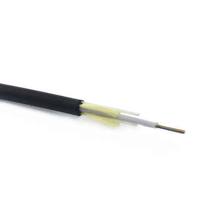 Aerial GYFXTY Non Metallic Fiber Optic Cable 4 Core PE Jacket G652D Fiber Cable