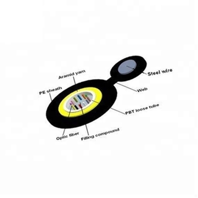 GYXTC8 Bulk Outdoor Fiber Optic Cable Self Support Unitube Fiber Optic Cable 2-24 Core