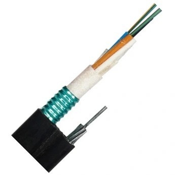 Black Central Loose Tube Cable Figure 8 Self Support Fiber Optic Cable GYXTC8S GYXTC8A