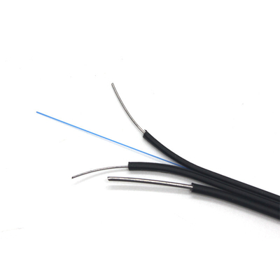 4 Core 6 Core Single Mode FTTH Fiber Optic Drop Cable With Anatel