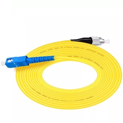 SC UPC Fiber Optic Patch Cord 3.0mm 2.0mm 0.9mm Pigtail Fiber Optic Cable