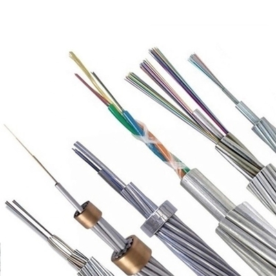 Waterproof OPGW Ground Wire 48 Core Outdoor Aerial Fiber Optic Cable