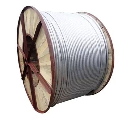 Large Diameter OPGW Optical Ground Wire 24 Core Outdoor Aerial Fiber Optic Cable ISO9001