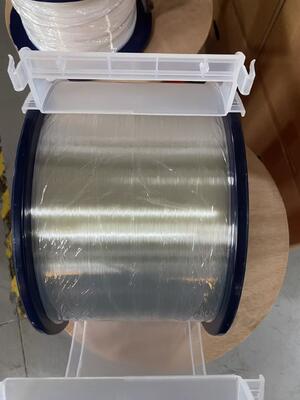 Hot Sale Bare G657A2 Fiber Optic 0.2mm 0.25mm 0.27mm Communication 50.4KM Spool Optical Fiber Single Mode