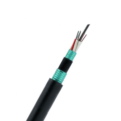 96 Cores Armored Fiber Optic Cable GYTS53 Direct Buried Stranded Loose Tube Armored Cable