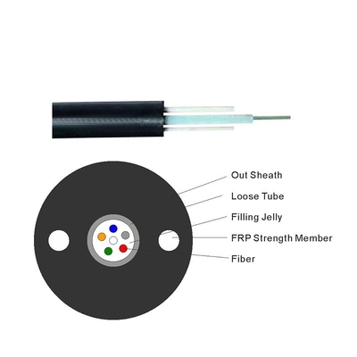 GYFXTY 6 core Single Mode Fiber Optic Cable Aerial cable for long distance communication