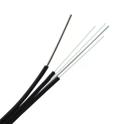 Single Mode FTTH Drop Cable G657A1 G652D Zero Halogen Flame Retardant Sheath