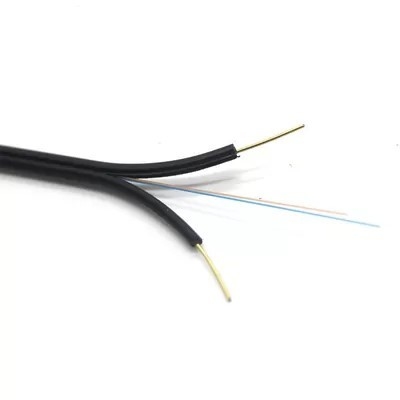 Indoor LSZH Fiber Drop Wire G657A1 G652D G652A 6 Core Comms Cable