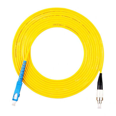 SC UPC Fiber Optic Patch Cord 3.0mm 2.0mm 0.9mm Pigtail Fiber Optic Cable