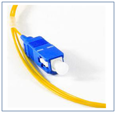 Compact OFC Pigtail Singlemode Multimode Fiber Optic Pigtail Connector Low Insertion Loss