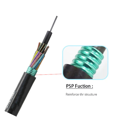 36 72 96 Core Armored Fiber Optic Cable For Connecting Communication Equipments