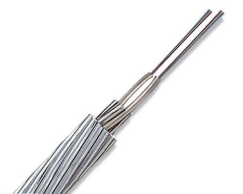 Aluminium Clad Steel Wire OPGW Optical Composite Overhead Ground Wire 72 Core