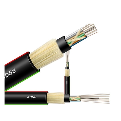 2-144 Core ADSS All Dielectric Self Supporting Cable G657A2 Customized