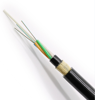 Outdoor Rated Fiber Optic Cable ADSS Light Weight double jacket Non-metal cable for Power Telecommunication