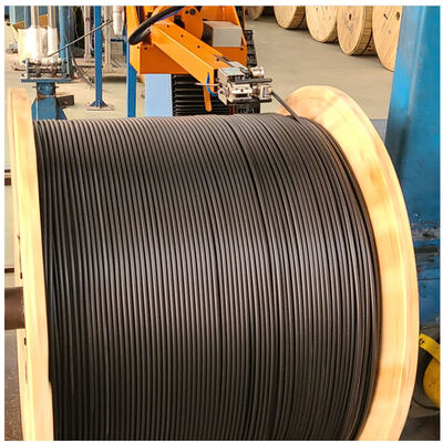 GYTA Single Mode Fiber Optic Cable G652D 4/12/24/48/96/144/288 Core Aluminum Armored Outdoor Aerial Duct Optical Communication Cable CE ISO ROHS Factory Price